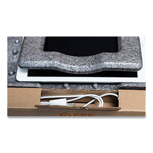 Image of Epe Usa Tablet Shipping Box, One-Piece Foldover (Opf), Medium, 11.75" X 14.25" X 2", Brown Kraft