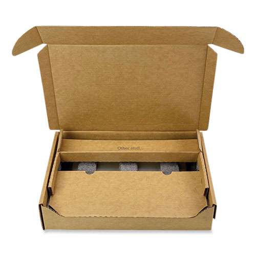 Image of Epe Usa Laptop Shipping Box, One-Piece Foldover (Opf), Large, 17.25" X 11.68" X 3.75", Brown Kraft