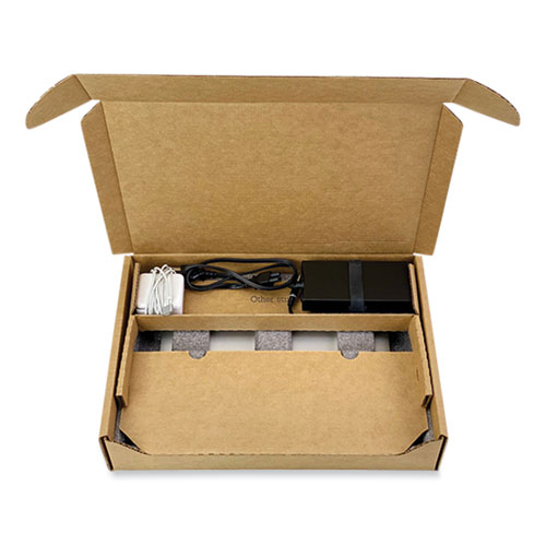 Laptop Shipping Box, One-Piece Foldover (OPF), Large, 17.25" x 11.68" x 3.75", Brown Kraft