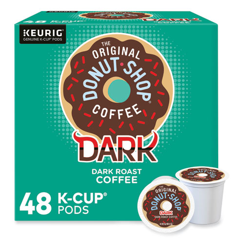The Original Donut Shop® Dark K-Cups, Regular Extra Bold, 48/Box
