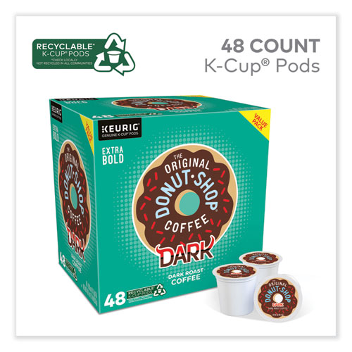 Image of The Original Donut Shop® Dark K-Cups, Regular Extra Bold, 48/Box