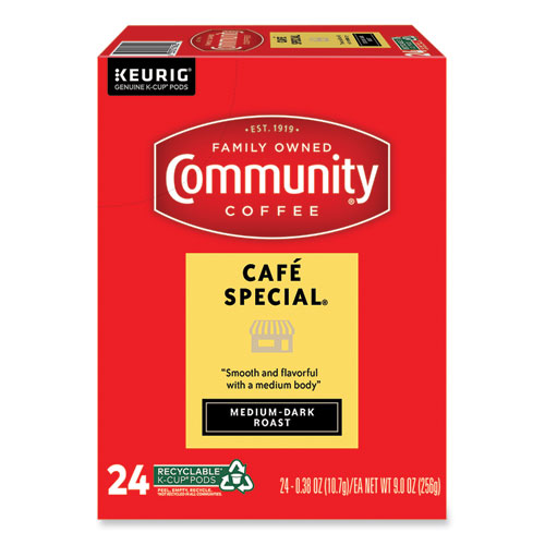 Community Coffee® Cafe Special K-Cup, 24/Box