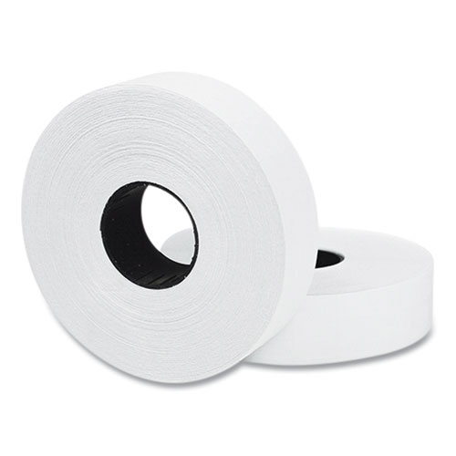 Image of Two-Line Pricemarker Labels, White, 1,750 Labels/Roll, 2 Rolls/Pack