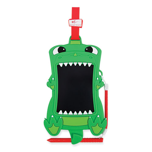 Sketch Pals Digital Doodle Pad, Rawry the Dinosaur, 4 LCD Touchscreen,  4.75 x 10.5, Green/White/Black