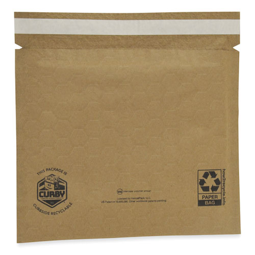 Ipg® Curby Mailer Self-Sealing Recyclable Mailer, Paper Padding, Self-Adhesive, #2, 11.38 X 9.5, 30/Carton