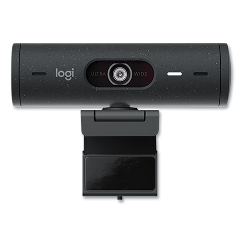 Brio 500 HD 1080P Webcam, 1920 pixels x 1080 pixels, 4 Mpixels, Graphite