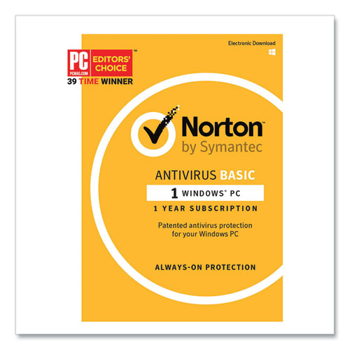 AntiVirus Basic Software, For 1 User