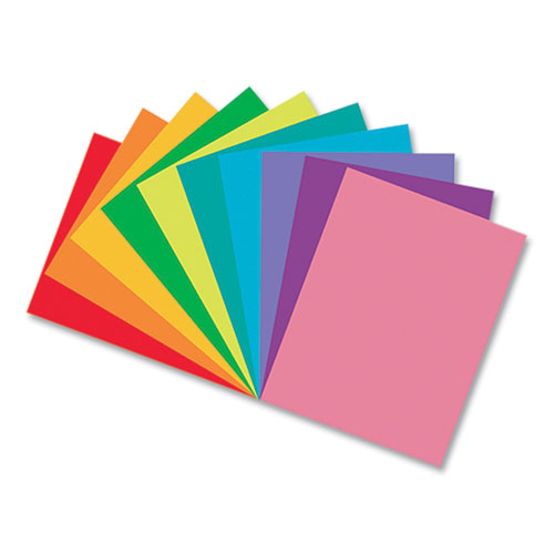 Tru-Ray Construction Paper, 76 lb Text Weight, 9 x 12, Vibrant Assorted Colors, 150/Pack