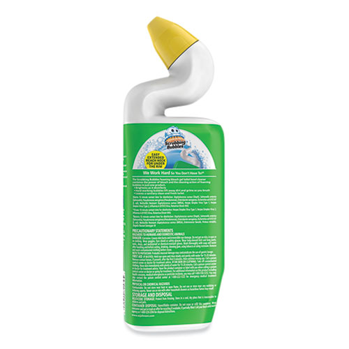 Image of Scrubbing Bubbles® Bubbly Bleach Gel Disinfecting Toilet Bowl Cleaner, Rainshower Scent, 24 Oz Bottle