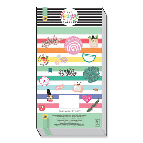 Image of The Happy Planner® All The Essentials Mega Value Pack Stickers, Productivity Theme, 2,172 Stickers