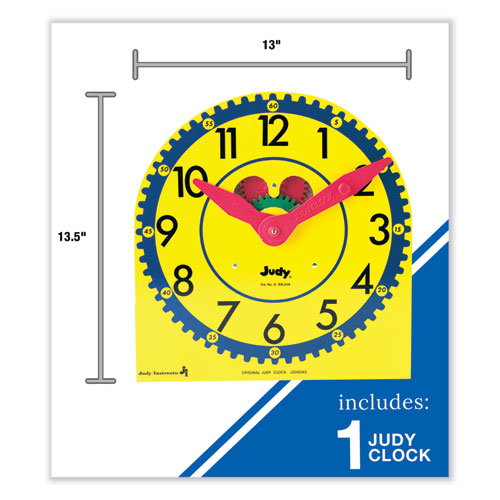 Image of Carson-Dellosa Education Large Judy Clock, Ages 5 To 9