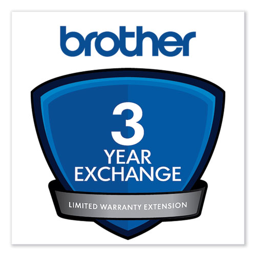 3-Year Exchange Warranty Extension for Brother QL-600/800/810/820/1100/1110