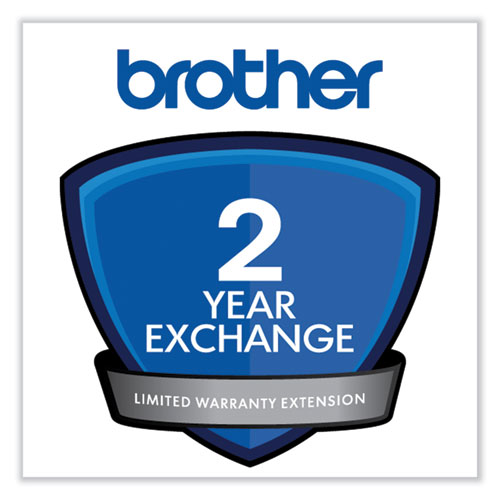 2-Year Exchange Warranty Extension for Brother MFCL2750DW/HLL2370DW