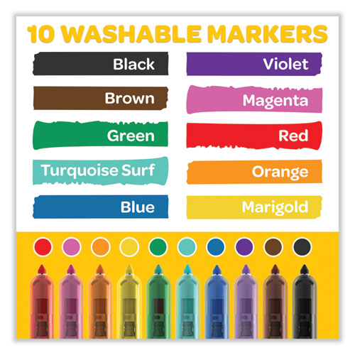Crayola Super Tips Washable Markers - Assorted Color - Shop