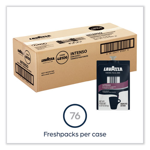 FLAVIA Coffee Freshpacks, Intenso Dark Roast, 0.32 oz, 85/Carton