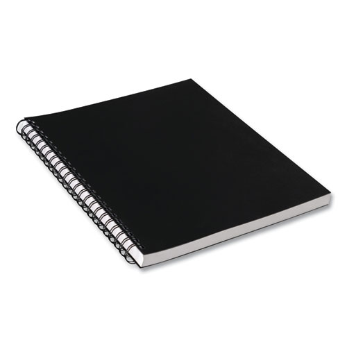 Image of Pacon® Ucreate Poly Cover Sketch Book, 43 Lb Cover Paper Stock, Black Cover, 75 Sheets Per Book, 12 X 9 Sheets