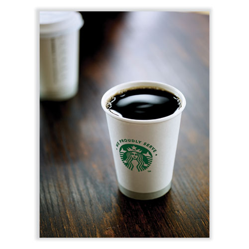 Image of Starbucks® Whole Bean Coffee, Decaffeinated, Pike Place, 1 Lb, Bag, 6/Carton