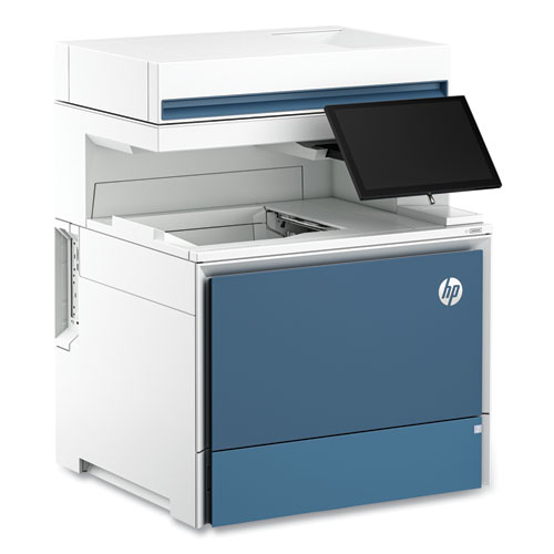 Image of Color LaserJet Enterprise Flow MFP 6800zf Printer, Copy/Fax/Print/Scan