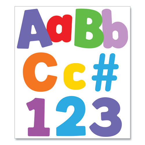 Carson-Dellosa Education Ez Letter Combo Packs, Color Splash Assortment, 4"H, 219 Characters