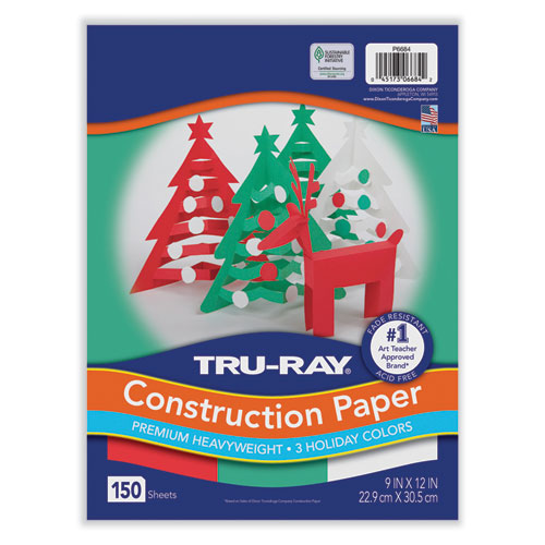 Pacon Tru-Ray Construction Paper - 18 x 24, Gold, 50 Sheets