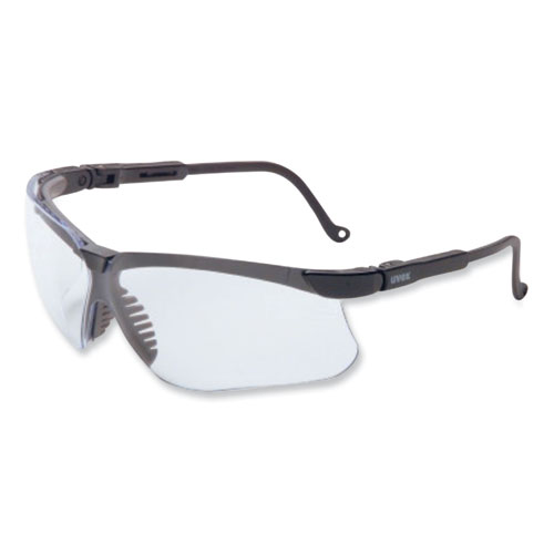 Image of Genesis Safety Eyewear, Black Nylon Frame, Clear Polycarbonate Lens