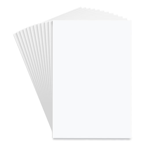 Universal® Scratch Pads, Unruled, 4 x 6, White, 100 Sheets, 12/Pack