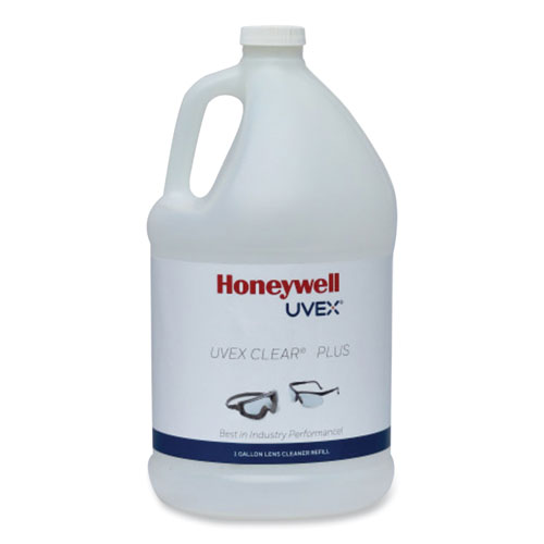 Honeywell Uvex™ Clear Lens Cleaning Solution, 1 gal Bottle