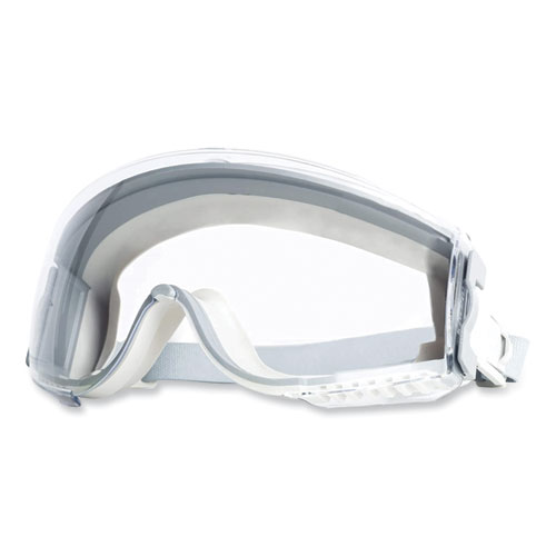 Image of Stealth Safety Goggles, Clear HydroShield Anti-Fog/Anti-Scratch Lens, Clear/Gray Frame
