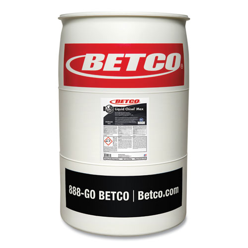 Betco® Liquid Chisel Max Non-Butyl Degreaser, Characteristic Scent, 208 L Drum