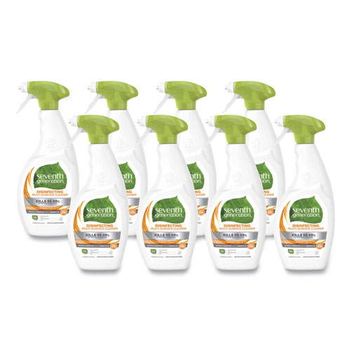 Botanical Disinfecting Multi-Surface Cleaner, 26 oz Spray Bottle, 8/Carton