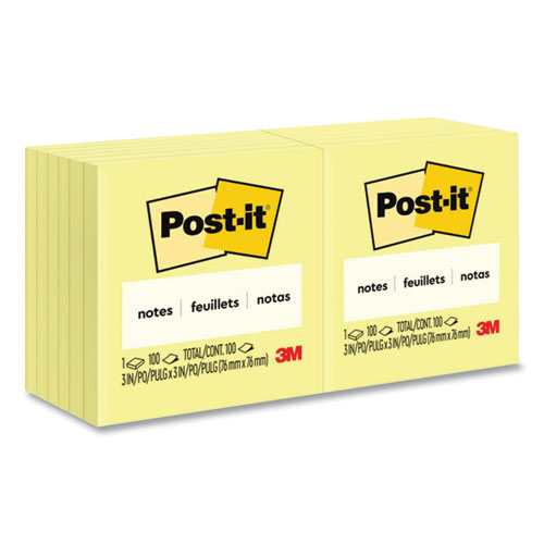 Original+Pads+in+Canary+Yellow%2C+3%22+x+3%22%2C+100+Sheets%2FPad%2C+12+Pads%2FPack