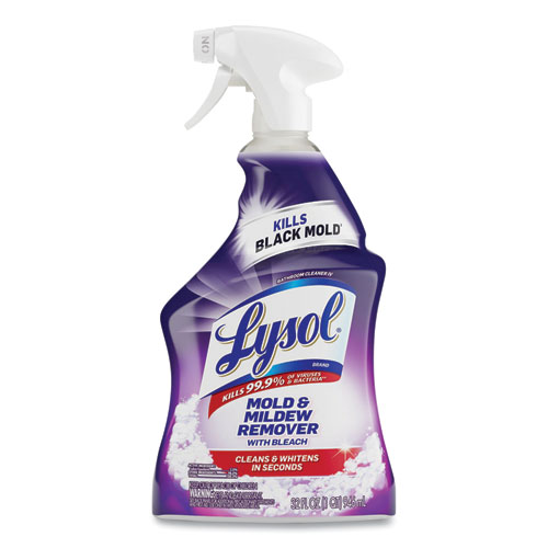 Lysol Mold & Mildew Foamer w. Bleach, Bathroom Cleaner Spray, 32oz