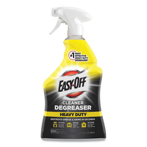 EASY-OFF® Heavy Duty Cleaner Degreaser, 32 oz Spray Bottle