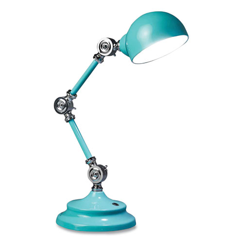 Image of Wellness Series Revive LED Desk Lamp, 15.5" High, Turquoise, Ships in 4-6 Business Days