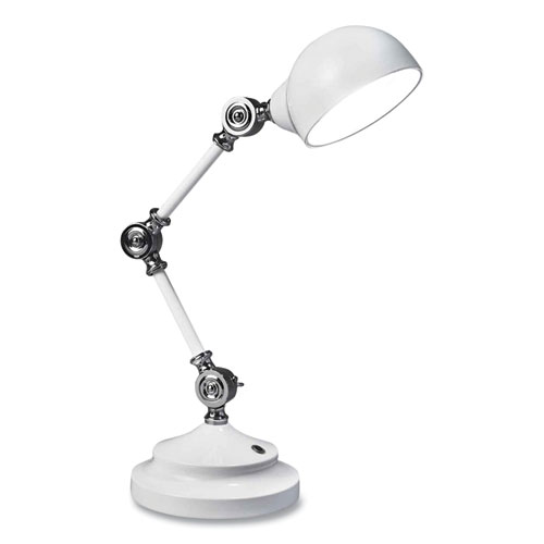 Wellness Series Revive LED Desk Lamp, 15.5" High, White, Ships in 4-6 Business Days
