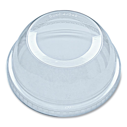 Image of Greenware Cold Drink Lids, Fits 16 oz to 24 oz, Clear, 1,000/Carton