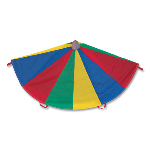 Champion Sports Nylon Multicolor Parachute, 12 Ft Dia, 12 Handles