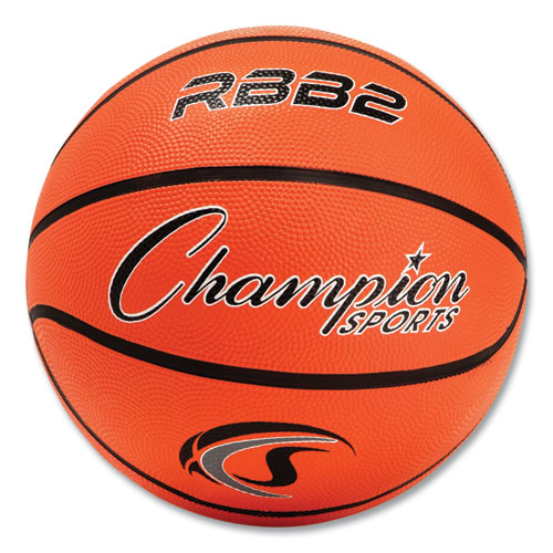 Rubber Sports Ball, For Basketball, No. 5 Size, Junior Size, Orange