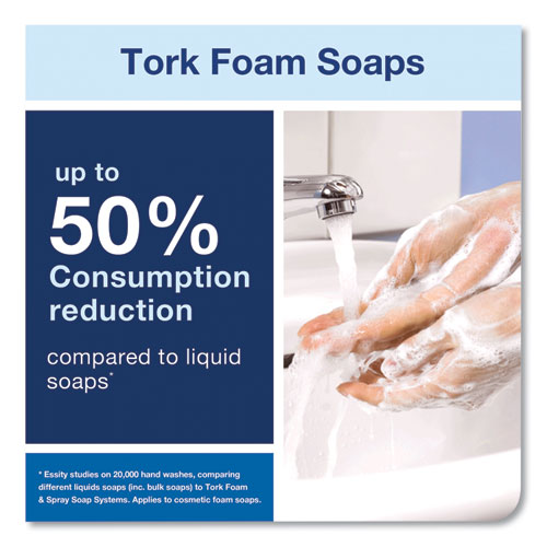Extra Mild Foam Soap, Unscented, 1 L Refill, 6/Carton