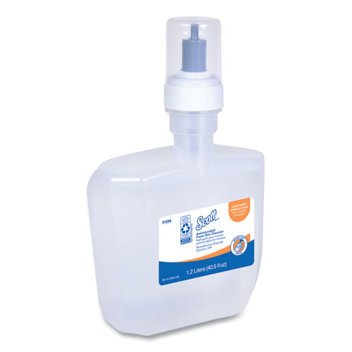 Image of Scott® Antimicrobial Foam Skin Cleanser, Fresh Scent, 1,200 Ml, 2/Carton