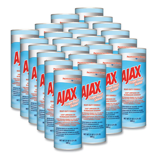Ajax® Oxygen Bleach Powder Cleanser, 21Oz Can, 24/Carton