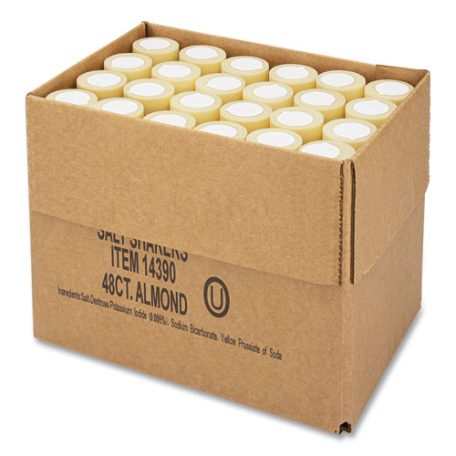 Iodized Salt Shakers, 4 oz, 48/Carton