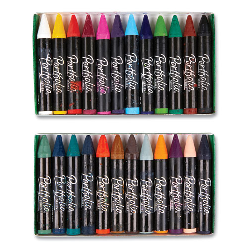 Portfolio Series Oil Pastels, 24 Assorted Colors, 24/Pack