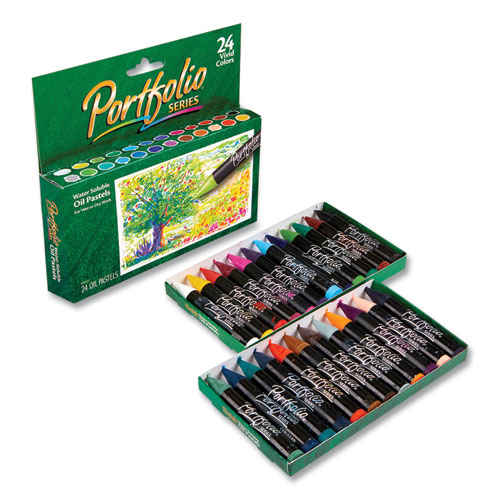 Portfolio Series Oil Pastels, 24 Assorted Colors, 24/Pack