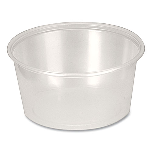 Image of Portion Cups, 4 oz, Clear, 250/Sleeve, 10 Sleeves/Carton