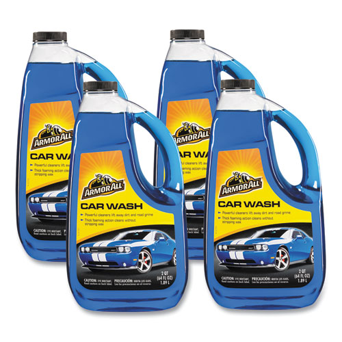 Image of Armor All® Car Wash Concentrate, 64 Oz Bottle, 4/Carton
