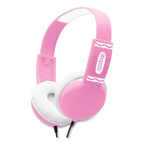 Image of Cheer Wired Headphones, Pink/White