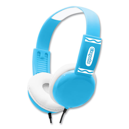 Image of Cheer Wired Headphones, Blue/White