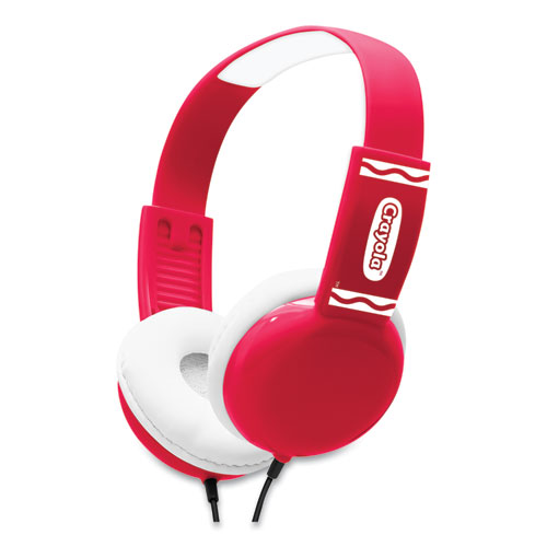 Image of Cheer Wired Headphones, Red/White