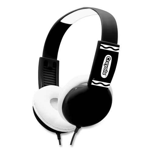 Image of Cheer Wired Headphones, Black/White